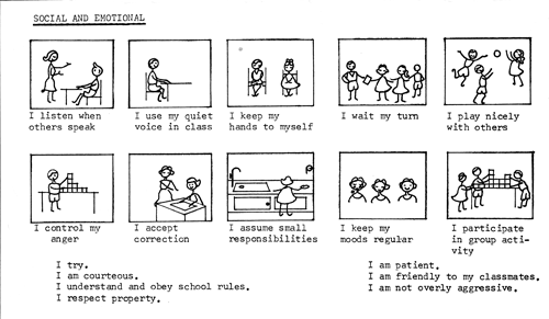 WitLoveKath - Examined Life - kindergarten report card jen's version I